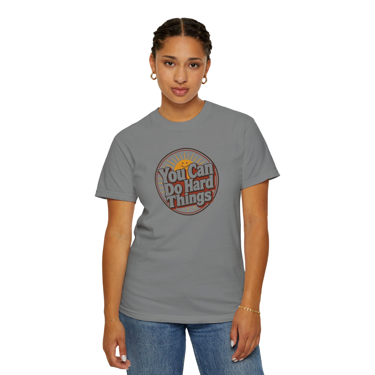 "You Can Do Hard Things" Retro Tee