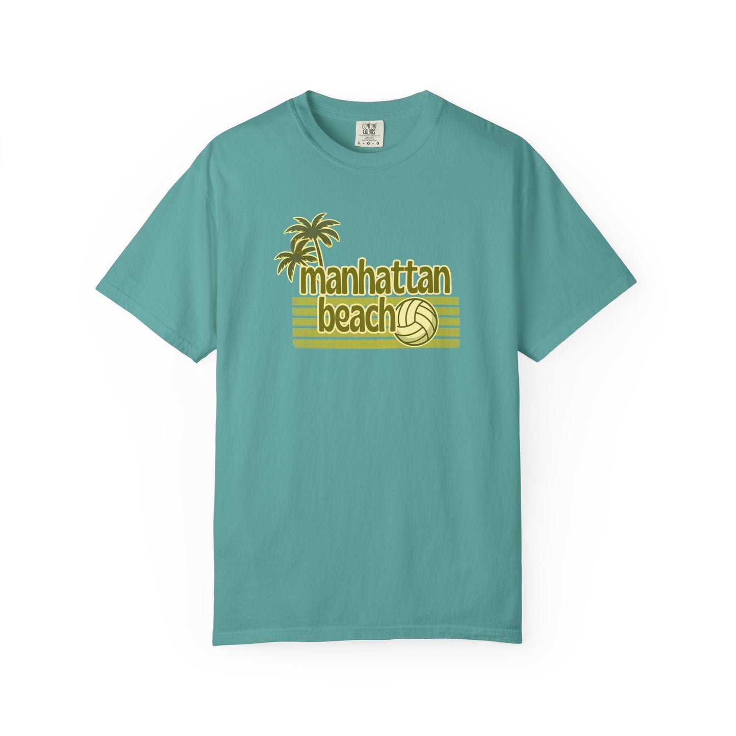 Manhattan Beach Volleyball Palm Tee