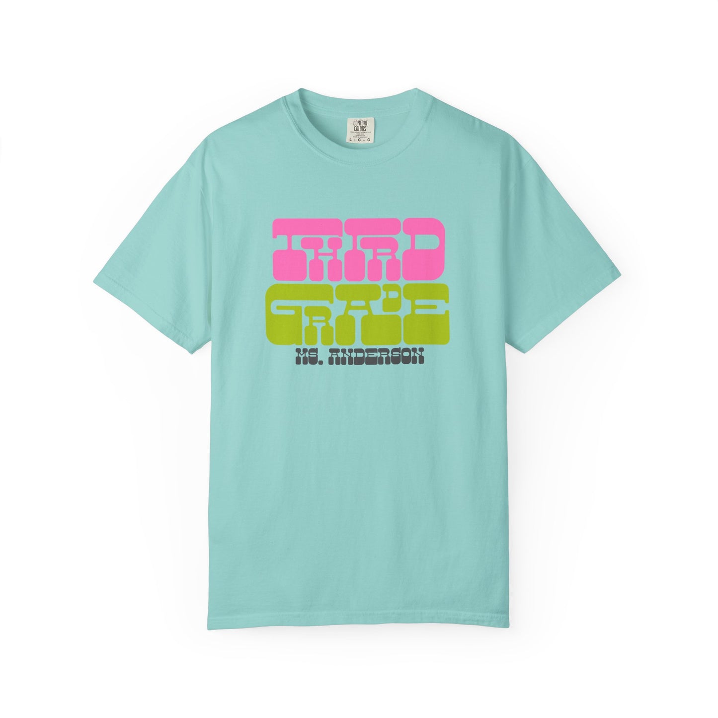 Groovy Third Grade Teacher- Personalized