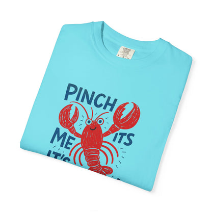 Friday Lobster T-Shirt — "Pinch Me It's Friday" Vintage Seafood Tee