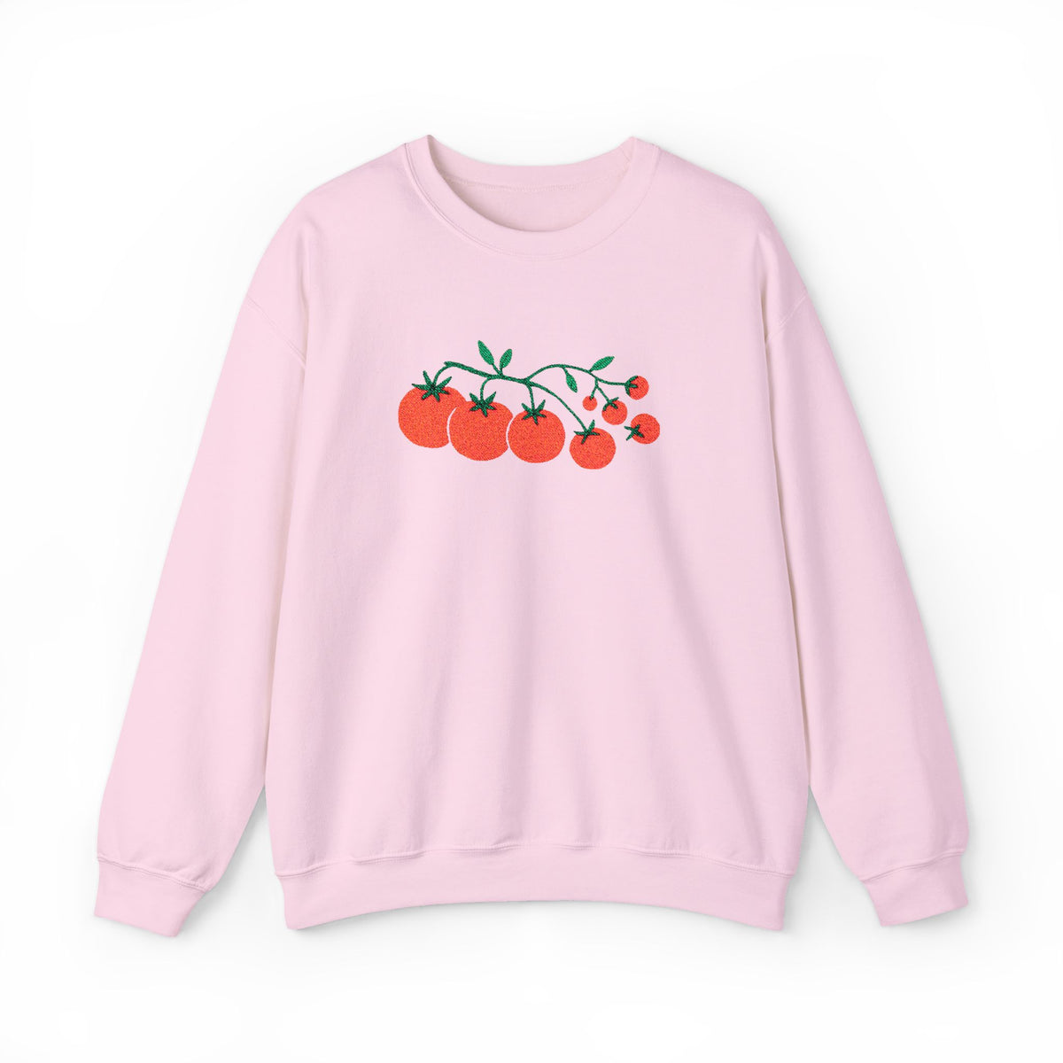 Cherry Tomato Vine Embroidered Sweatshirt