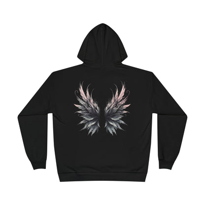 Fairy Grunge Ethereal Wings Pullover Hoodie