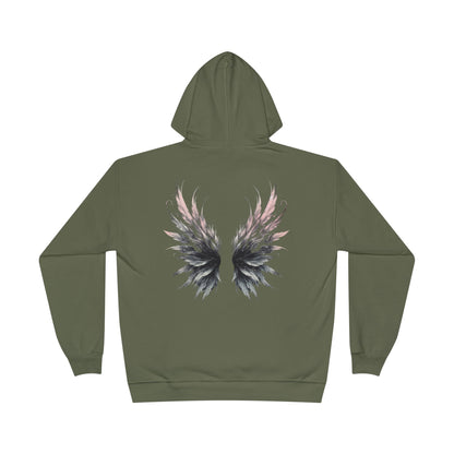 Fairy Grunge Ethereal Wings Pullover Hoodie