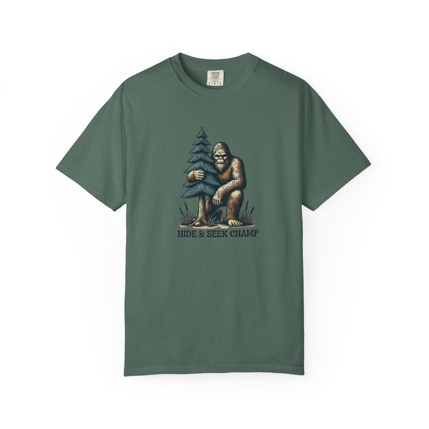 Bigfoot Hide and Seek Champ Unisex T-shirt