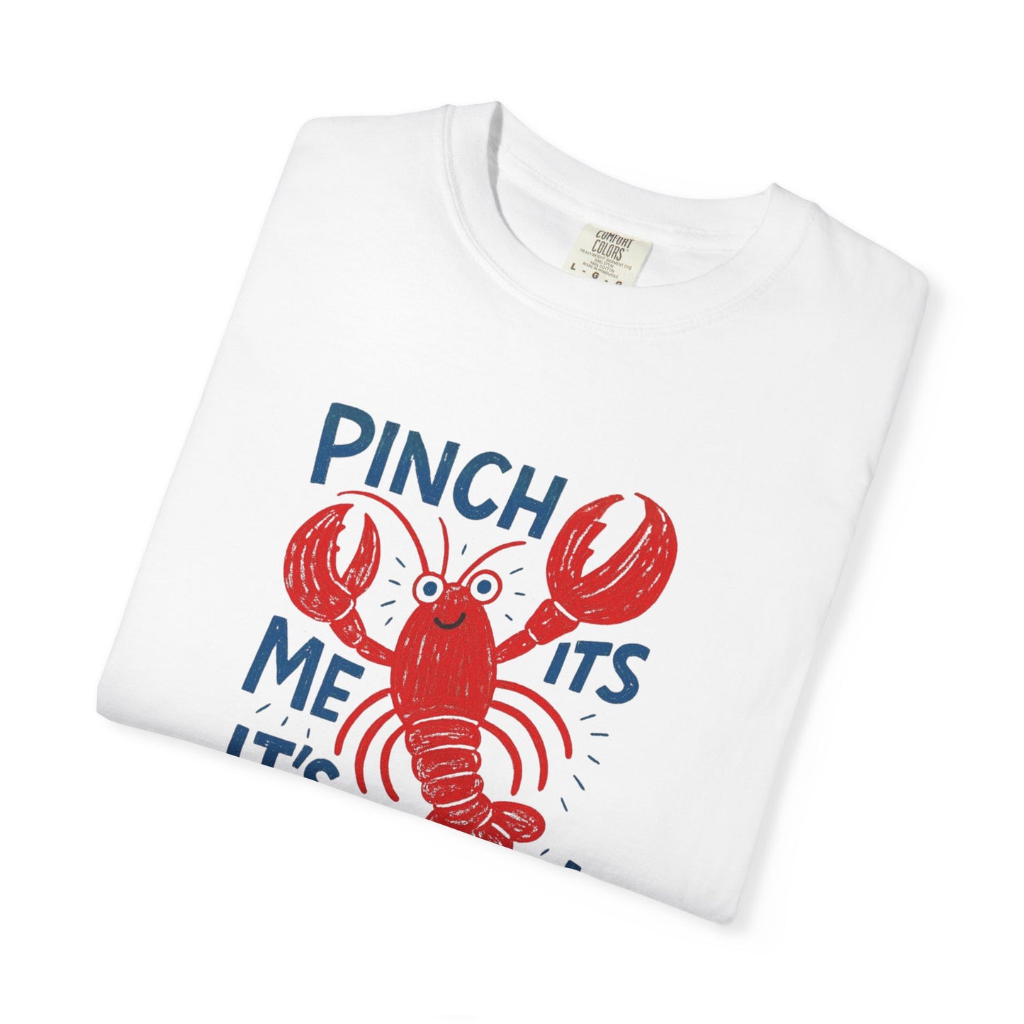 Friday Lobster T-Shirt — "Pinch Me It's Friday" Vintage Seafood Tee
