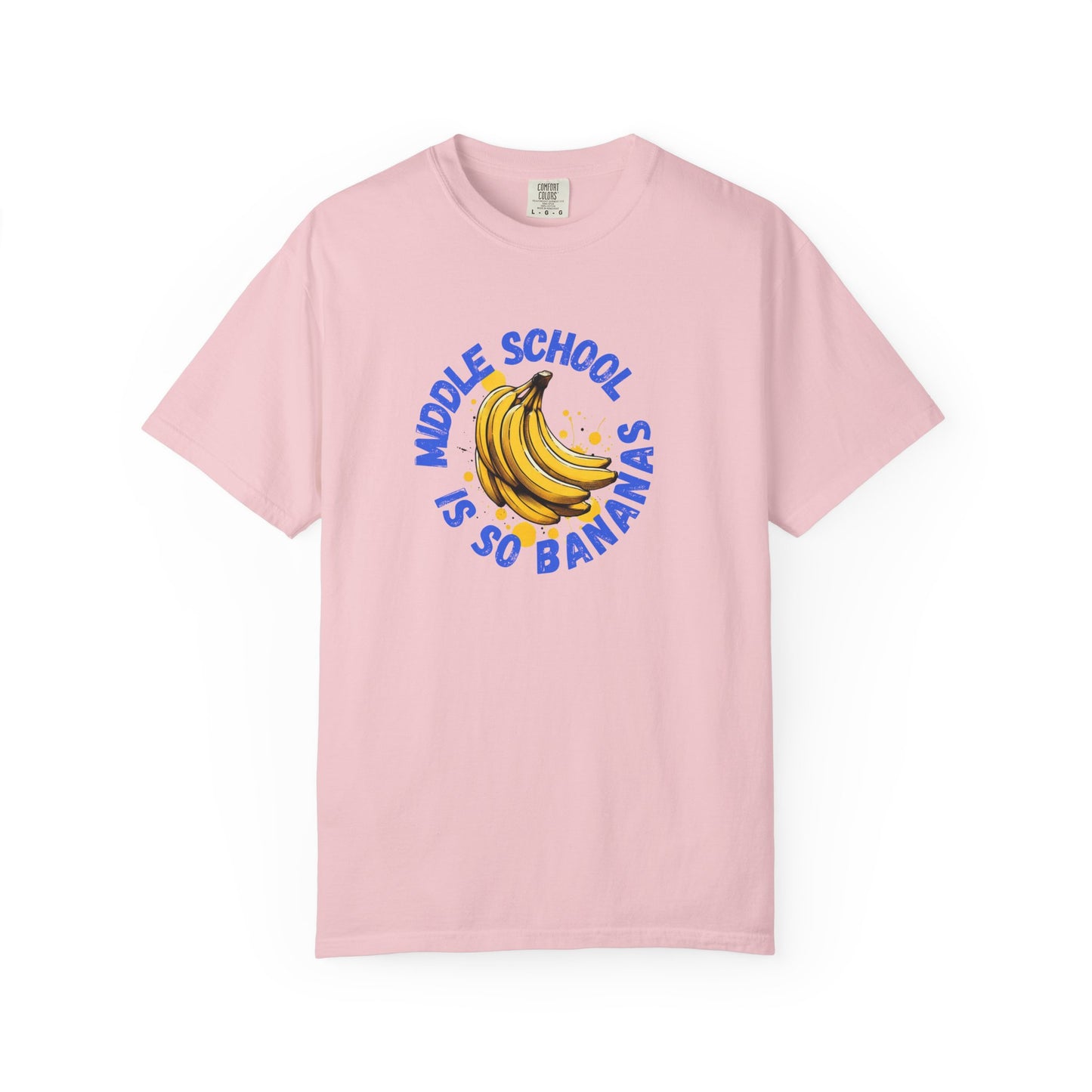 "Middle School Is So Bananas" Banana Graphic Tee