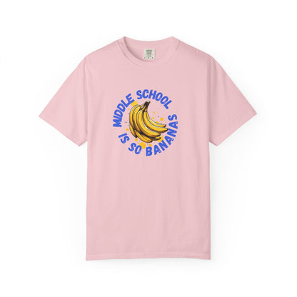 "Middle School Is So Bananas" Banana Graphic Tee