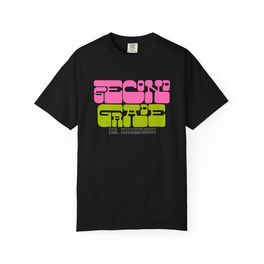 Groovy Second Grade Teacher - Personalized