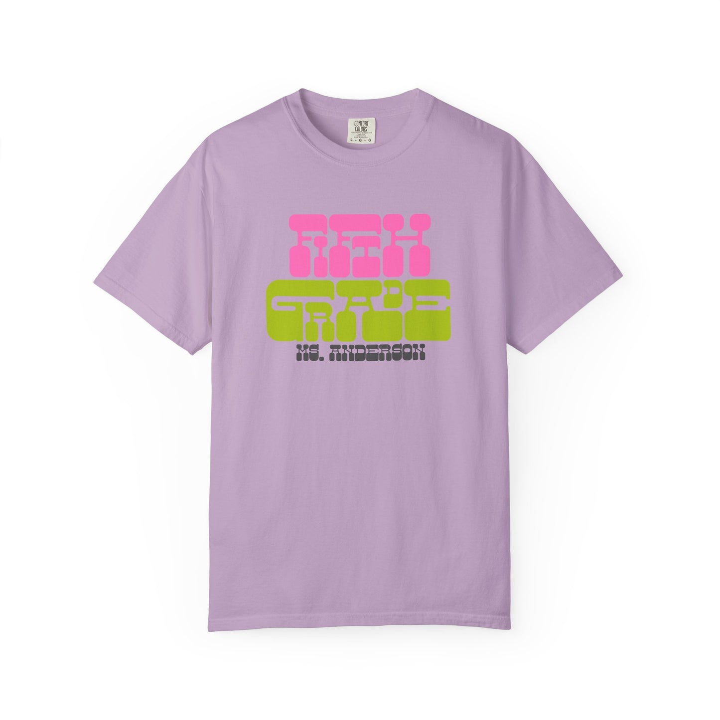 Groovy Fifth Grade Teacher - Personalized