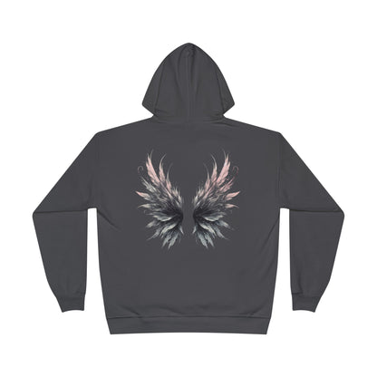 Fairy Grunge Ethereal Wings Pullover Hoodie