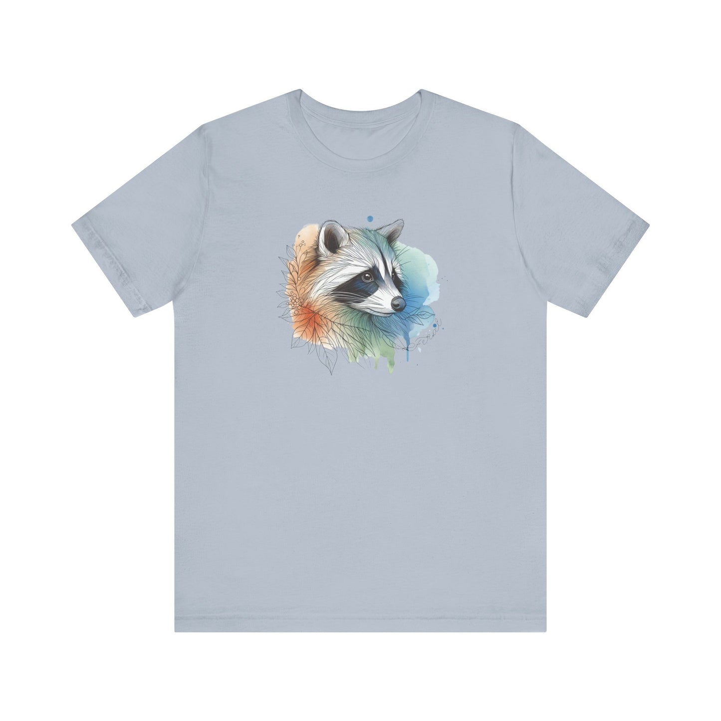 Whimsical Feral Raccoon