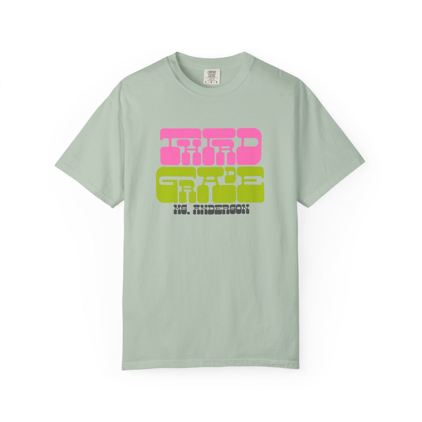 Groovy Third Grade Teacher- Personalized