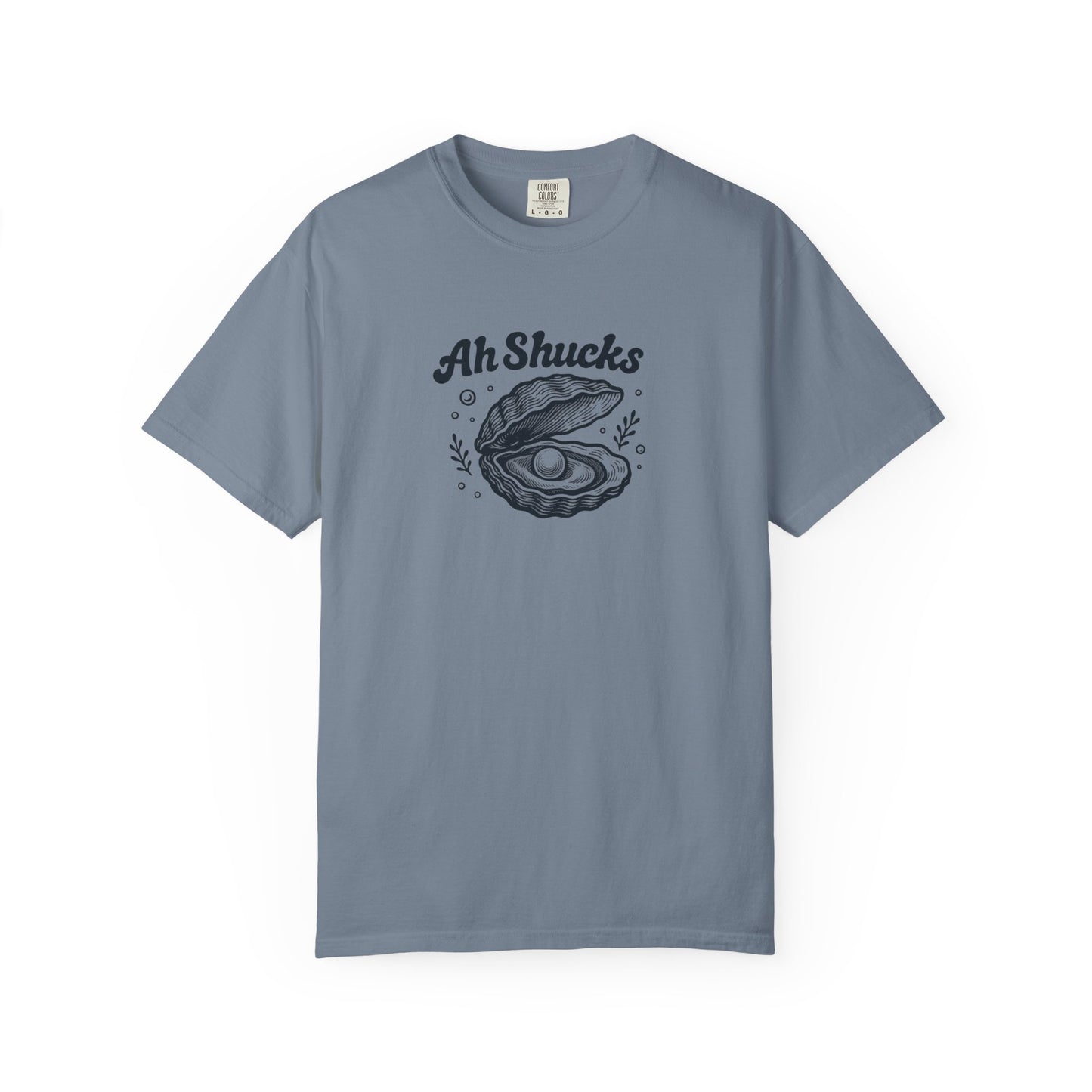 Ah Shucks Oyster T-Shirt — Vintage Nautical Seafood Tee