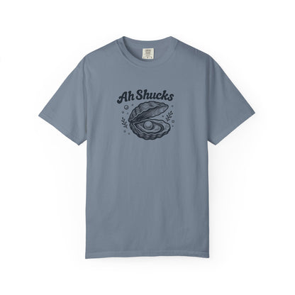 Ah Shucks Oyster T-Shirt — Vintage Nautical Seafood Tee