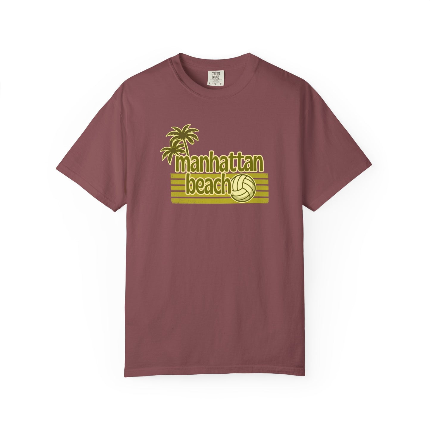 Manhattan Beach Volleyball Palm Tee