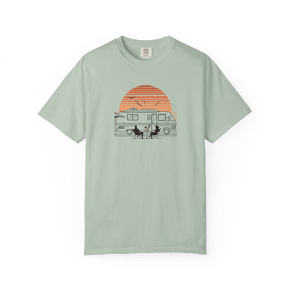 Sunset RV Camping Adventure T-Shirt