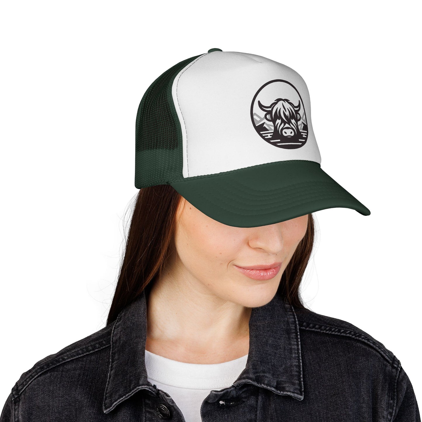 Highland Cow Trucker Cap