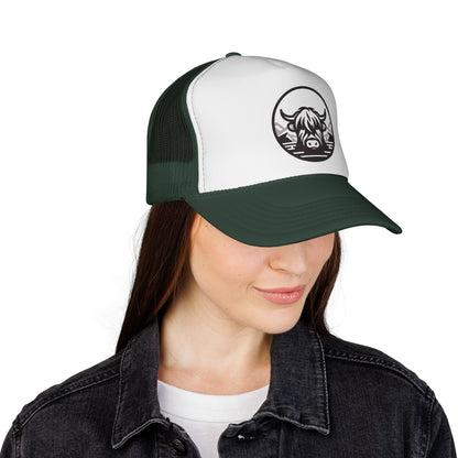 Highland Cow Trucker Cap