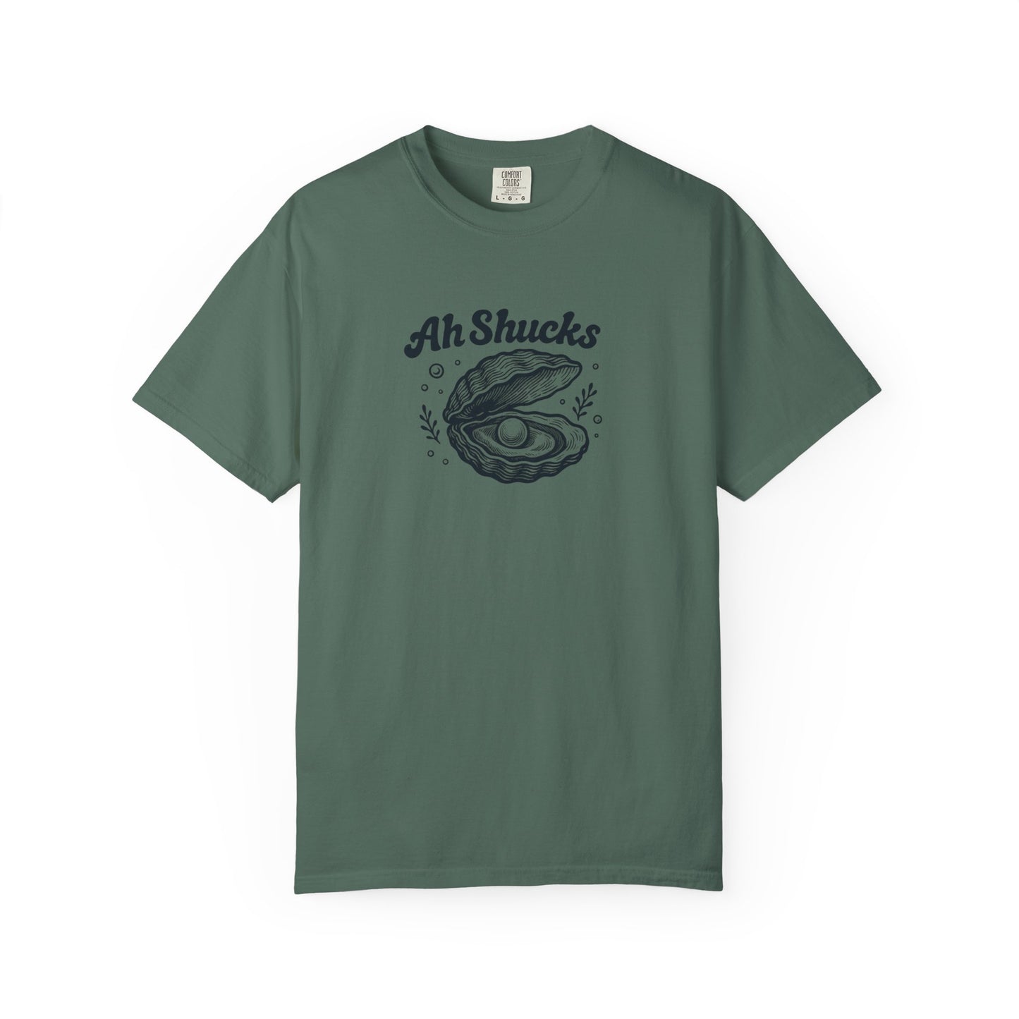 Ah Shucks Oyster T-Shirt — Vintage Nautical Seafood Tee