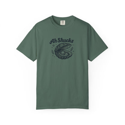 Ah Shucks Oyster T-Shirt — Vintage Nautical Seafood Tee