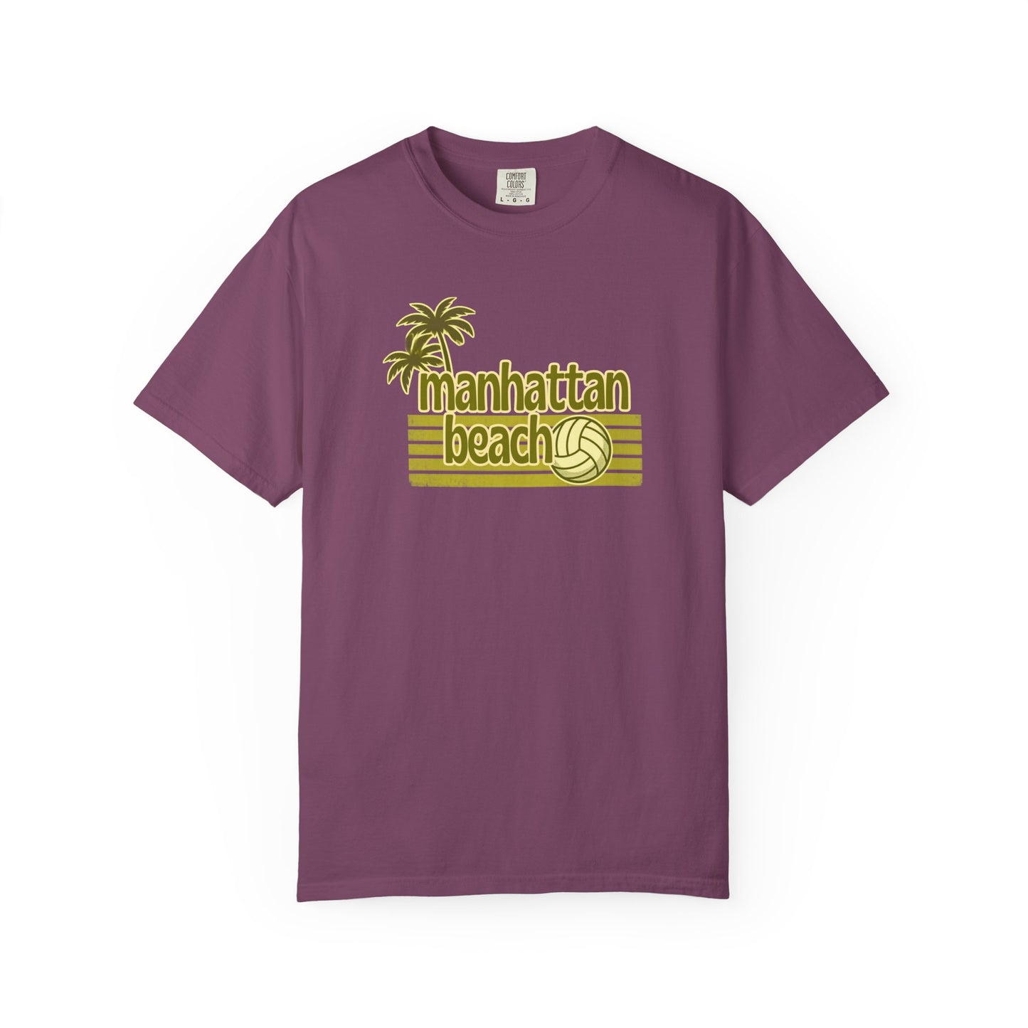 Manhattan Beach Volleyball Palm Tee