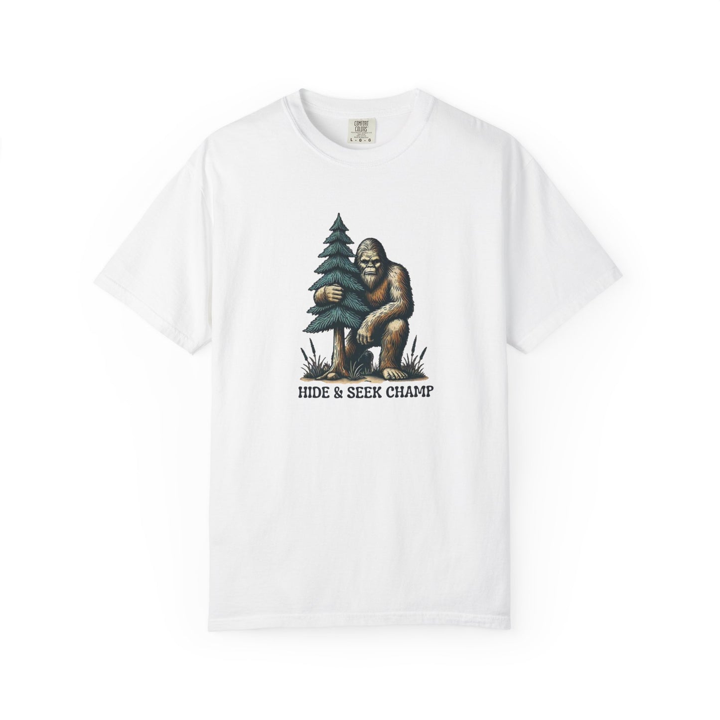Bigfoot Hide and Seek Champ Unisex T-shirt