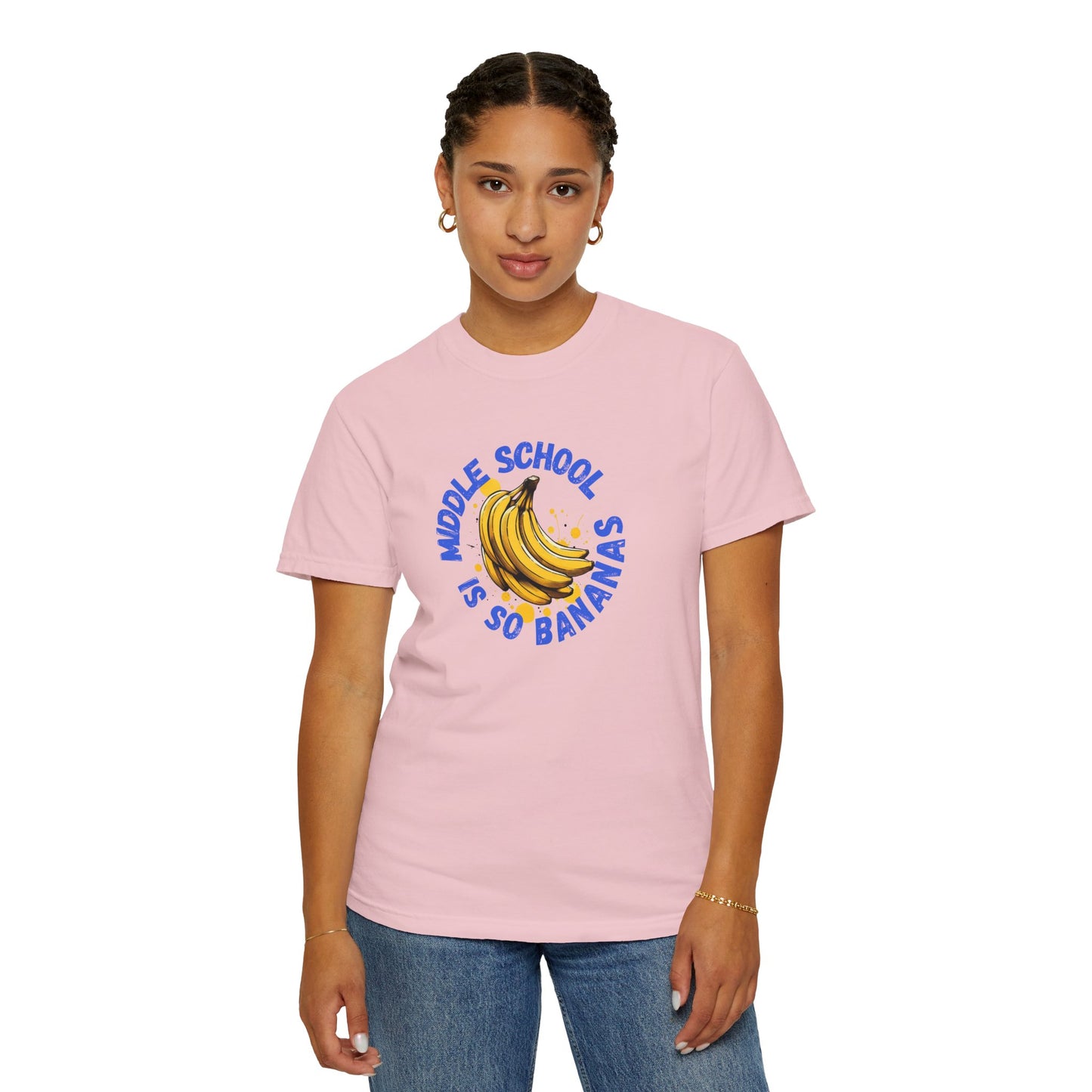 "Middle School Is So Bananas" Banana Graphic Tee
