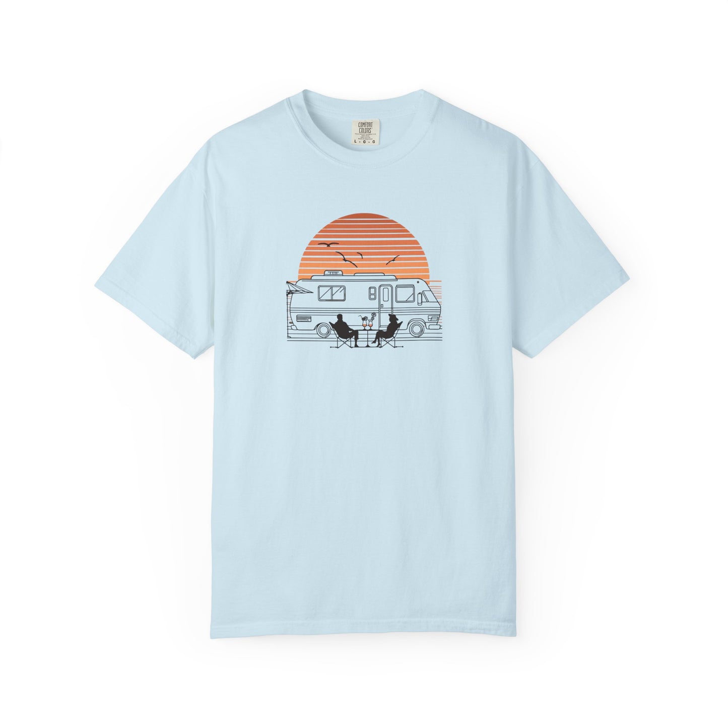 Sunset RV Camping Adventure T-Shirt