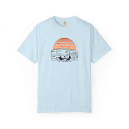Sunset RV Camping Adventure T-Shirt