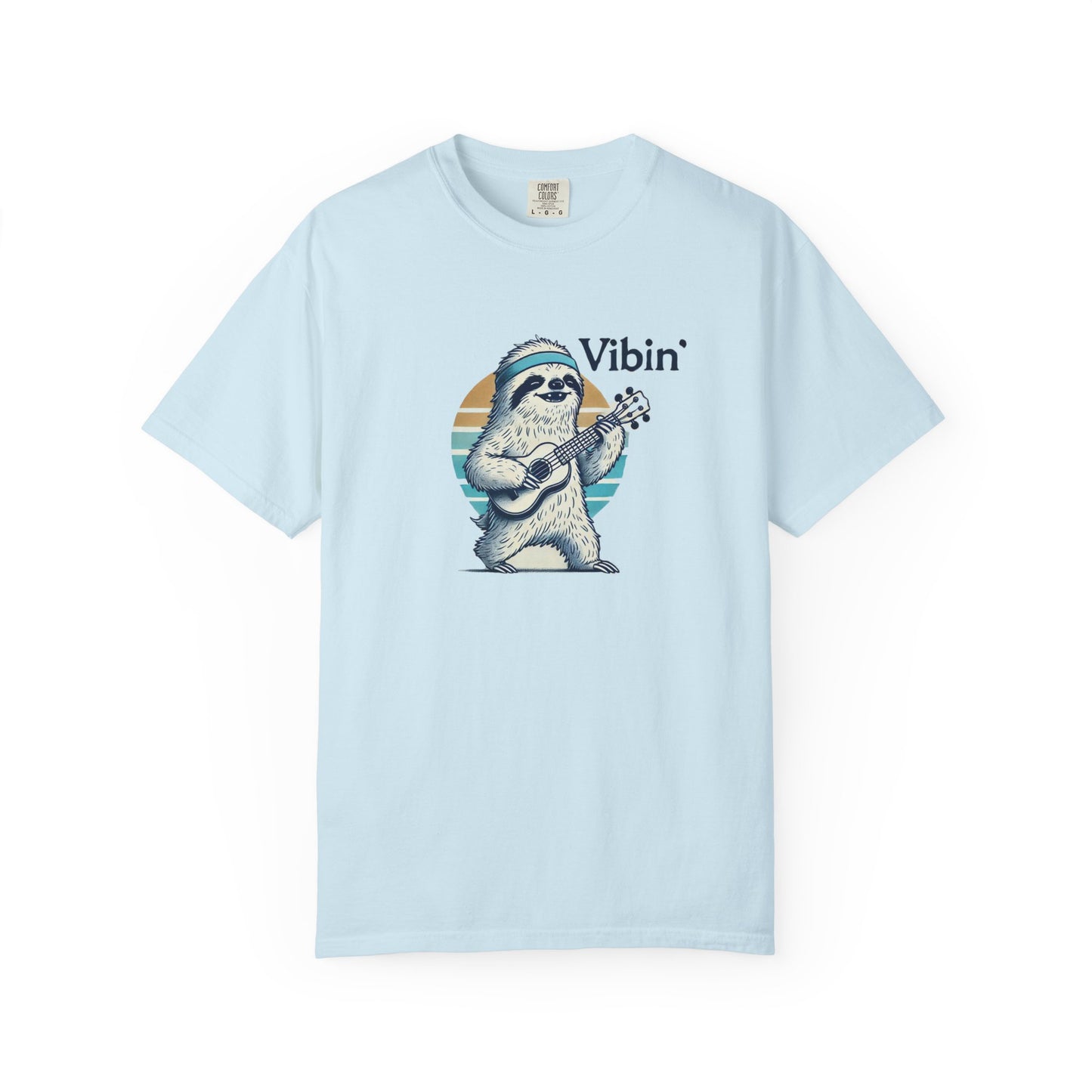 Sloth Playing Ukulele Vibin'