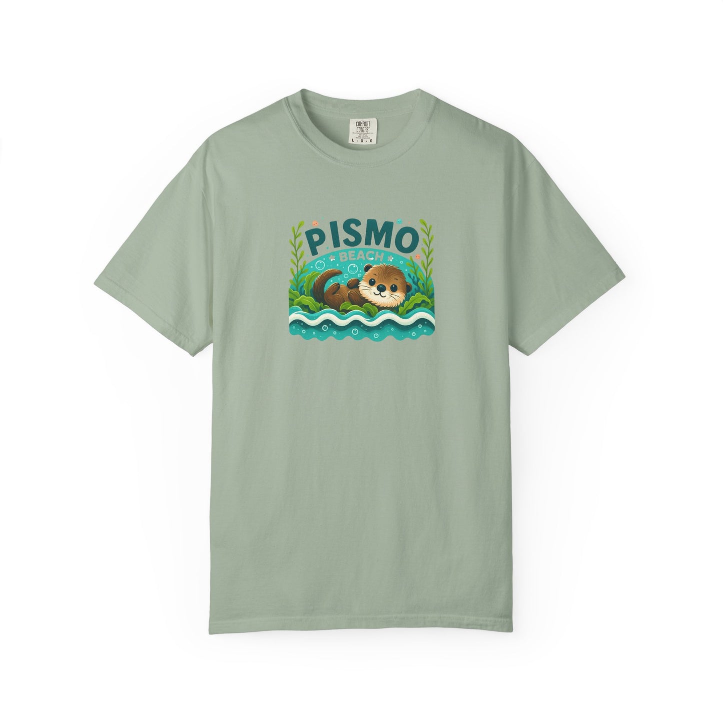 Pismo Beach Otter Graphic Tee