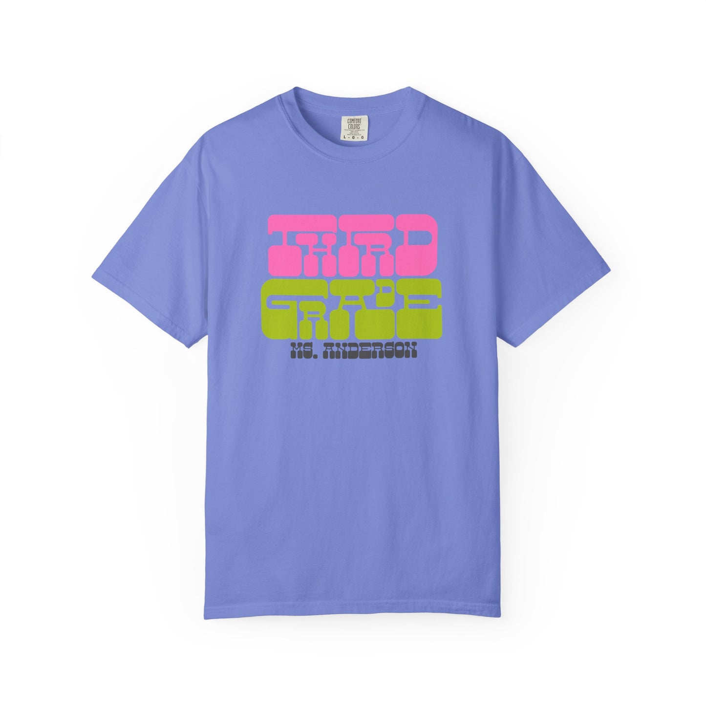 Groovy Third Grade Teacher- Personalized