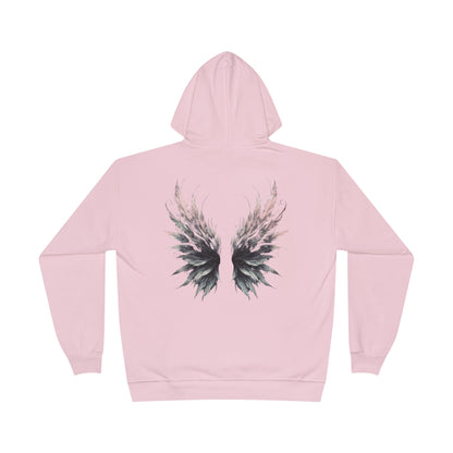 Fairy Grunge Ethereal Wings Pullover Hoodie