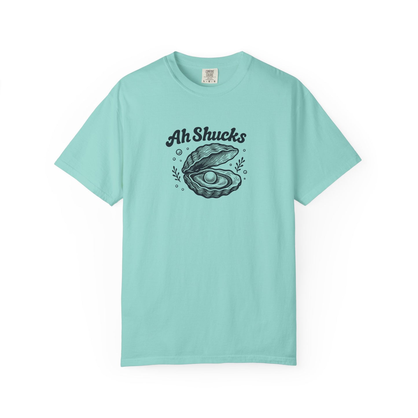 Ah Shucks Oyster T-Shirt — Vintage Nautical Seafood Tee