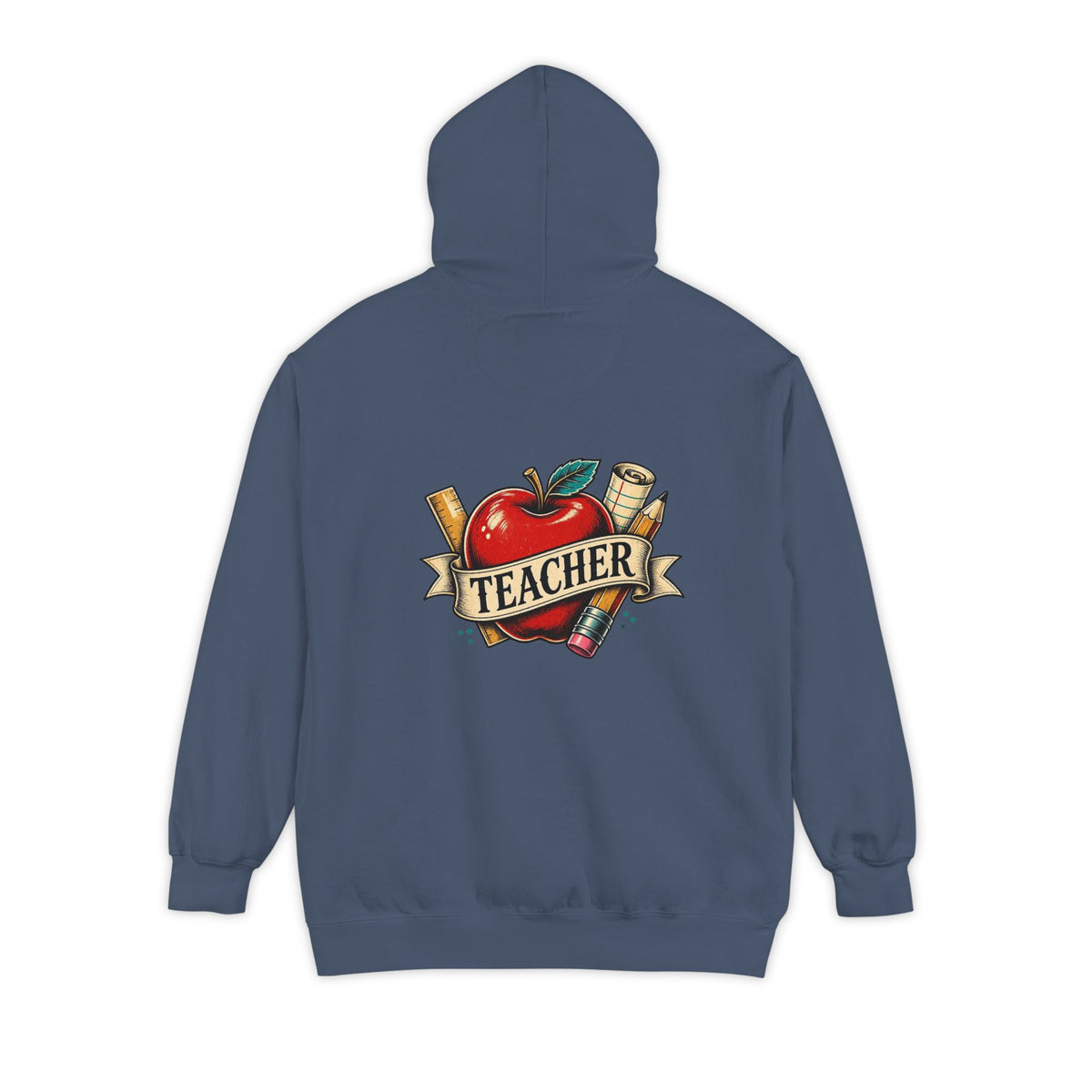 Teacher Vintage Heart Hoodie