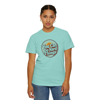 "You Can Do Hard Things" Retro Tee