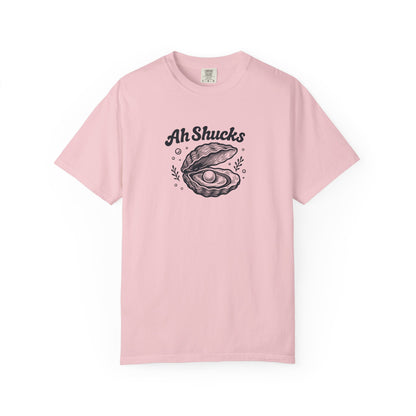 Ah Shucks Oyster T-Shirt — Vintage Nautical Seafood Tee