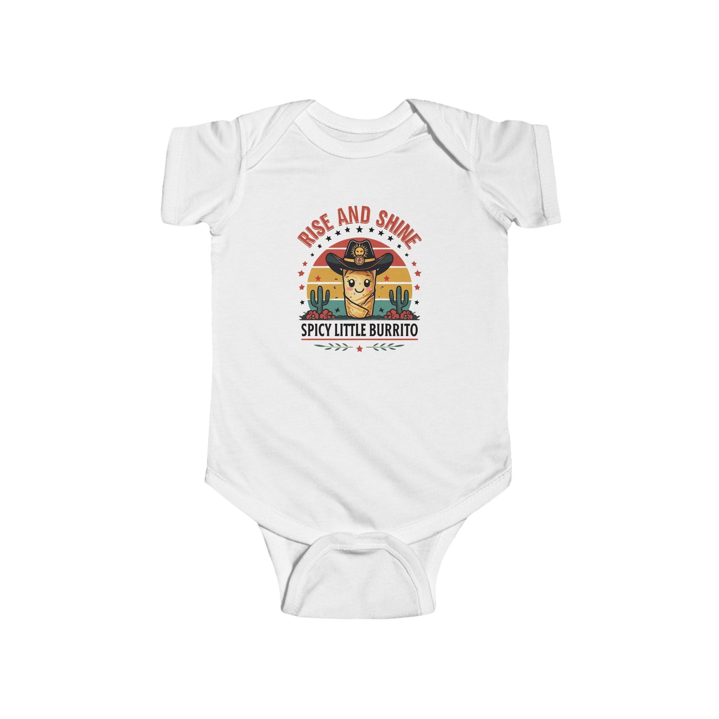 Rise and Shine Spicy Little Burrito Onesie