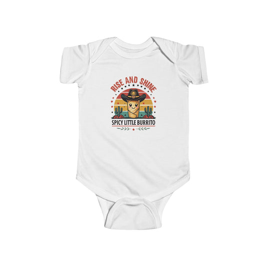 Rise and Shine Spicy Little Burrito Onesie