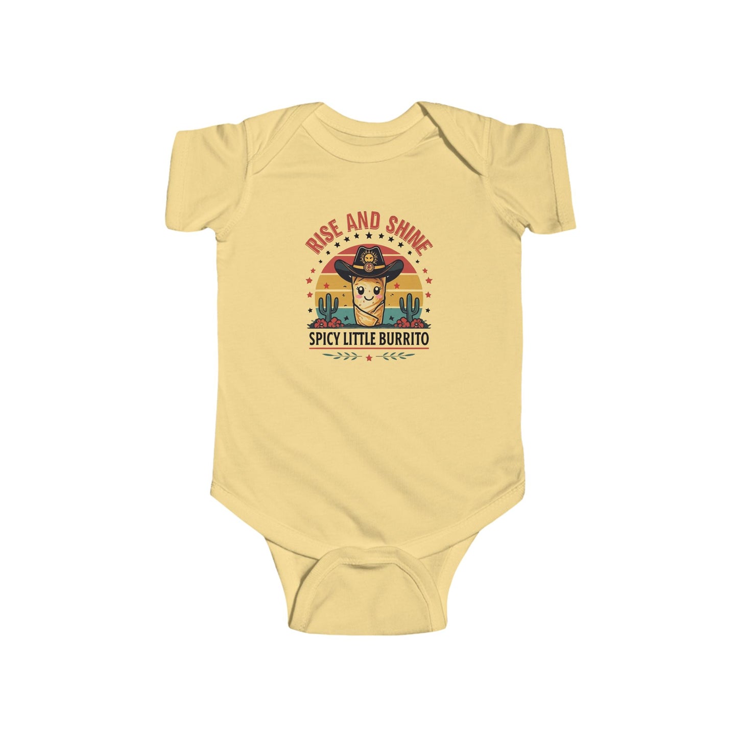 Rise and Shine Spicy Little Burrito Onesie