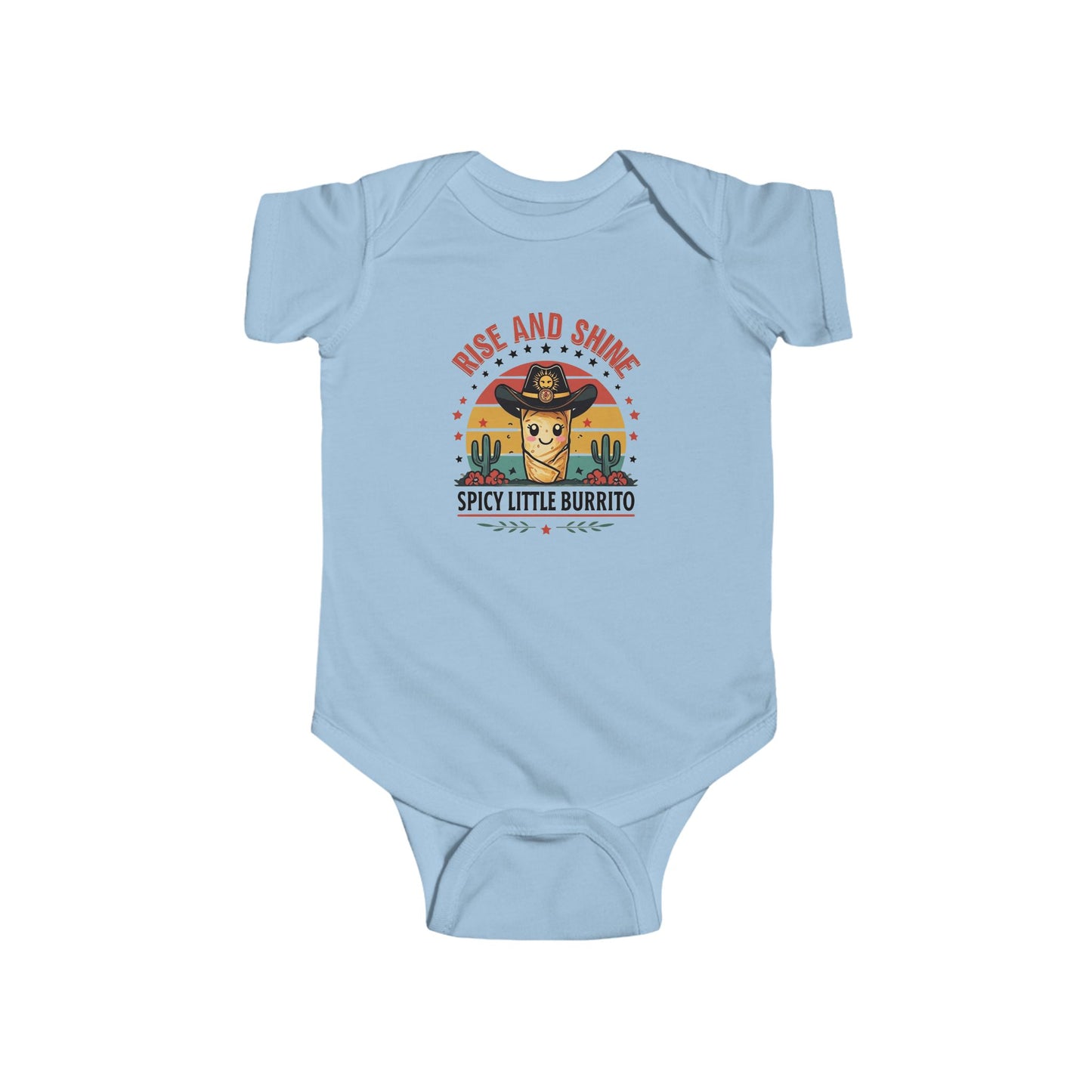 Rise and Shine Spicy Little Burrito Onesie