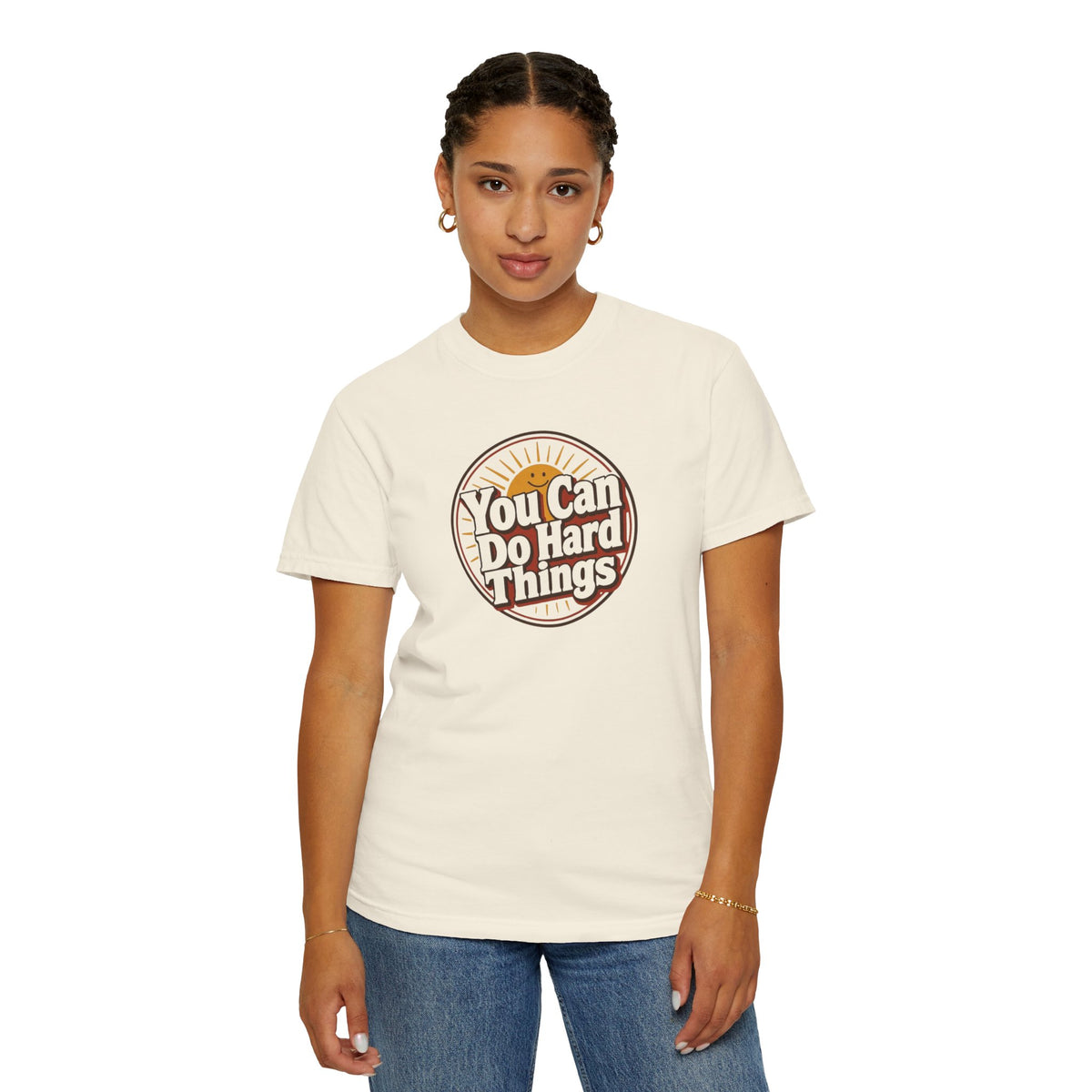 "You Can Do Hard Things" Retro Tee