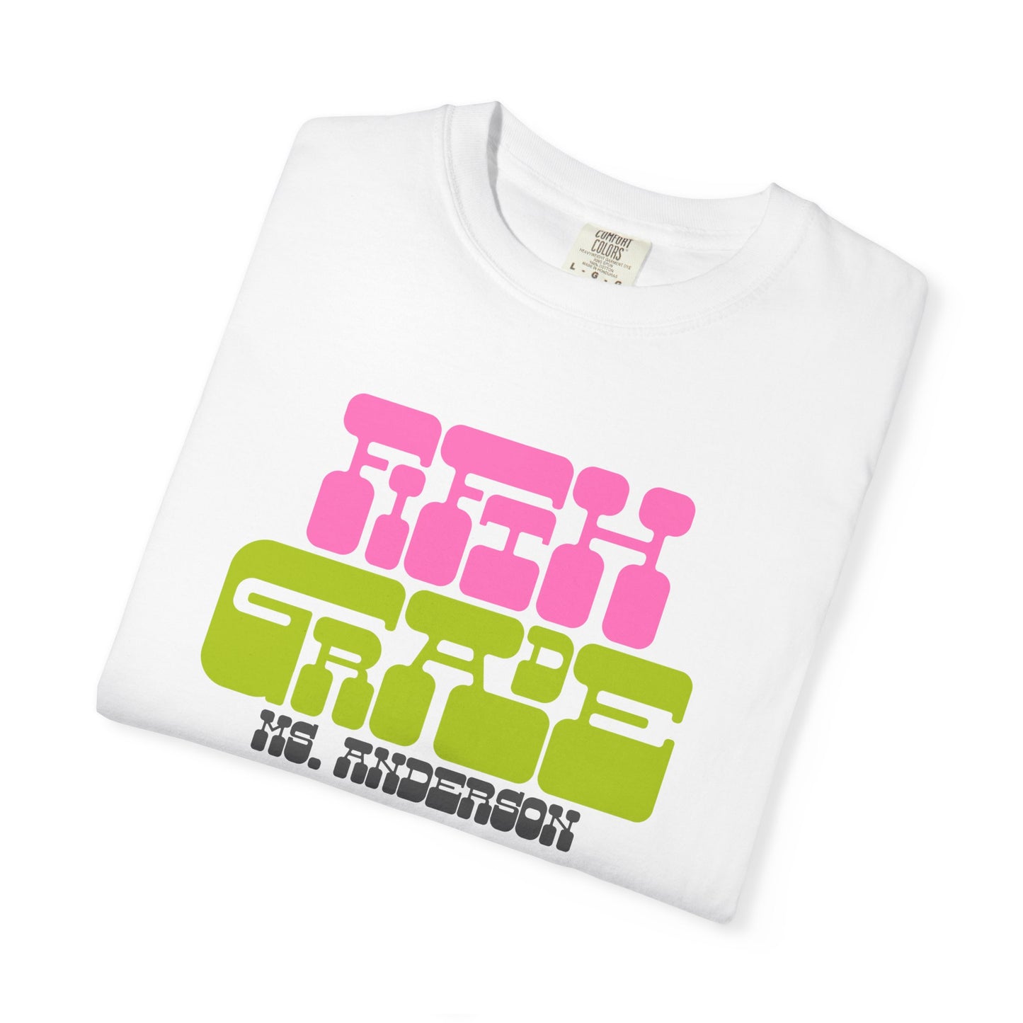 Groovy Fifth Grade Teacher - Personalized