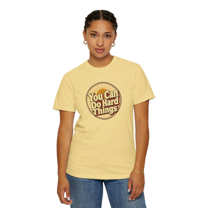 "You Can Do Hard Things" Retro Tee
