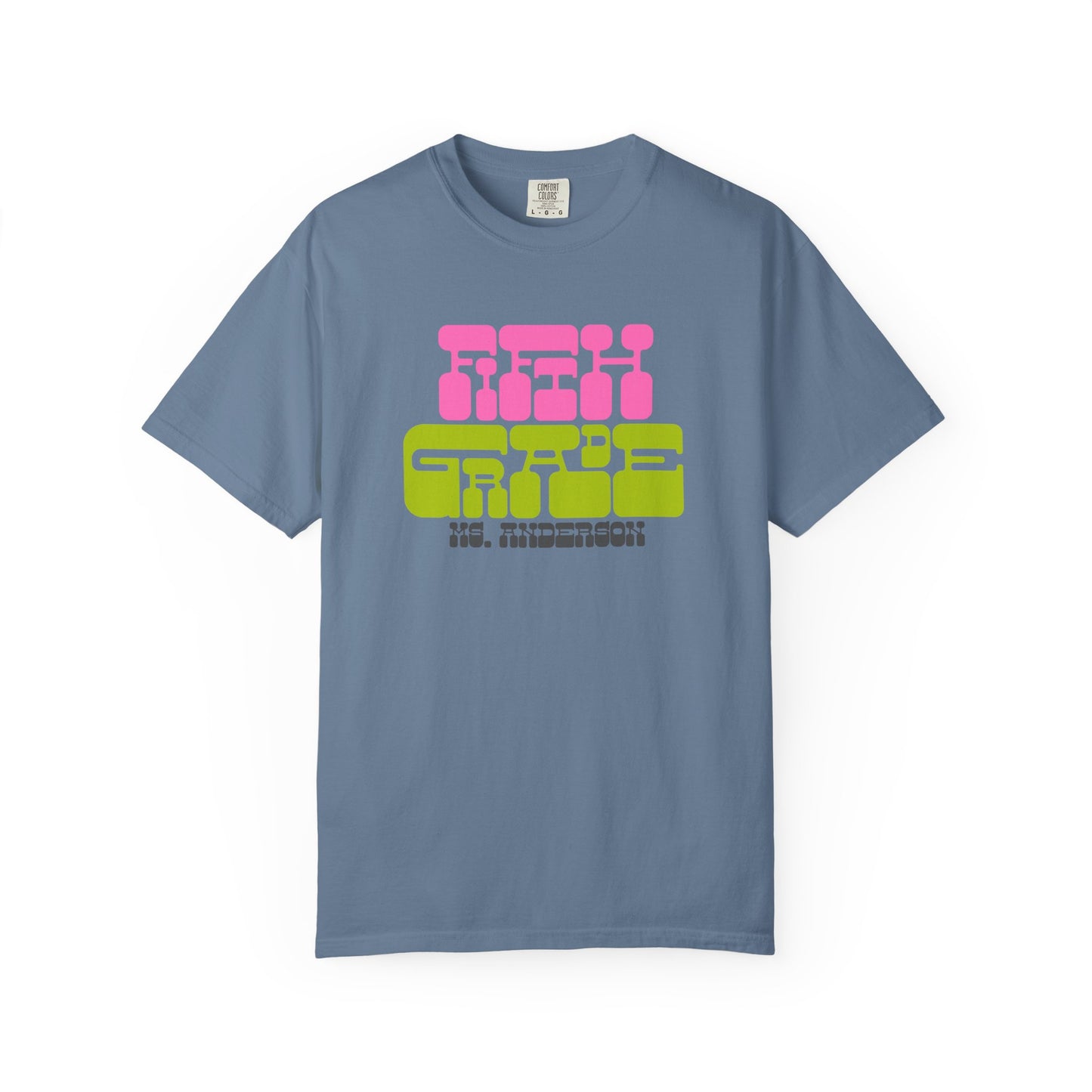 Groovy Fifth Grade Teacher - Personalized