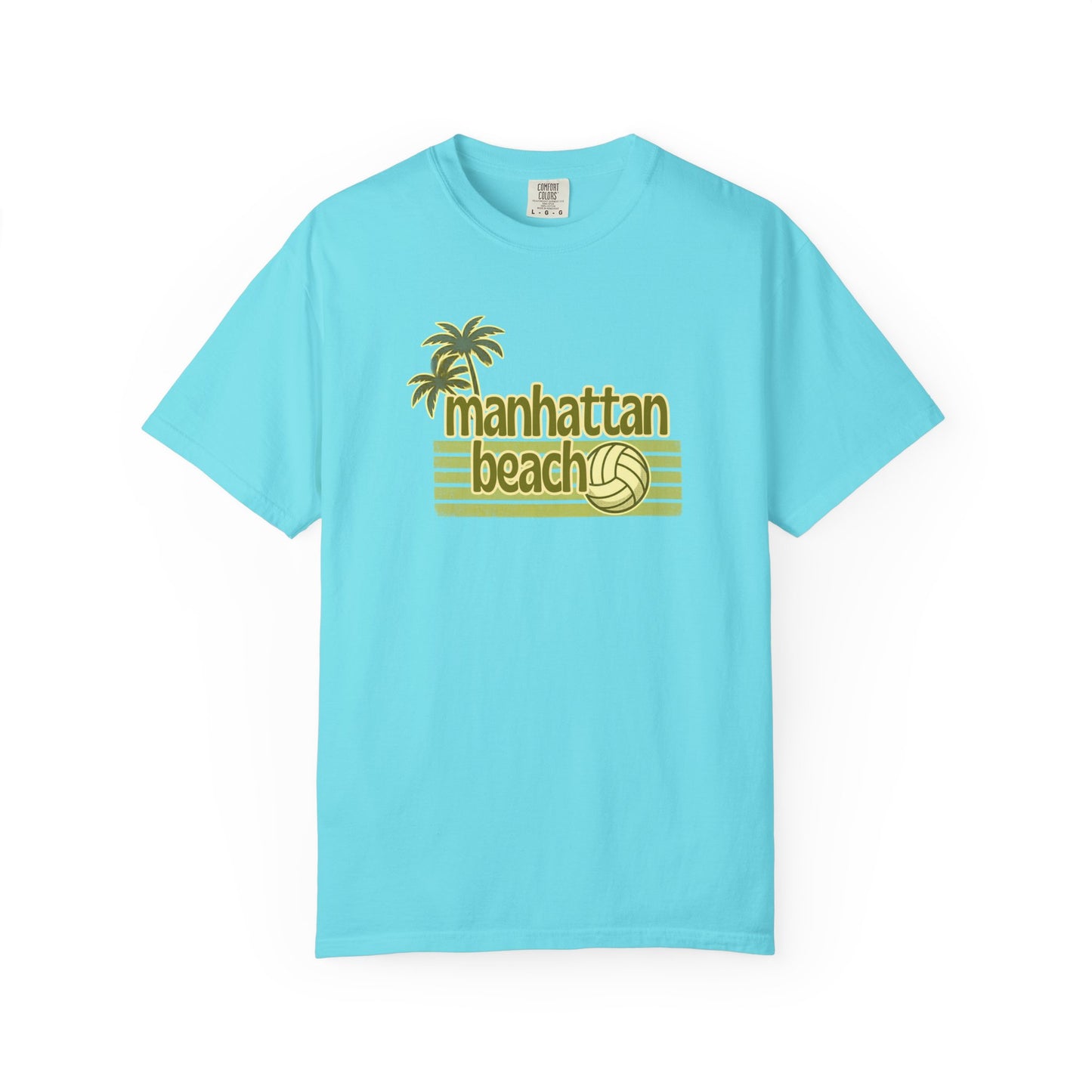 Manhattan Beach Volleyball Palm Tee