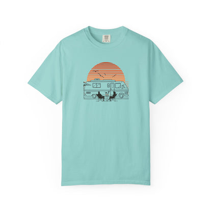 Sunset RV Camping Adventure T-Shirt
