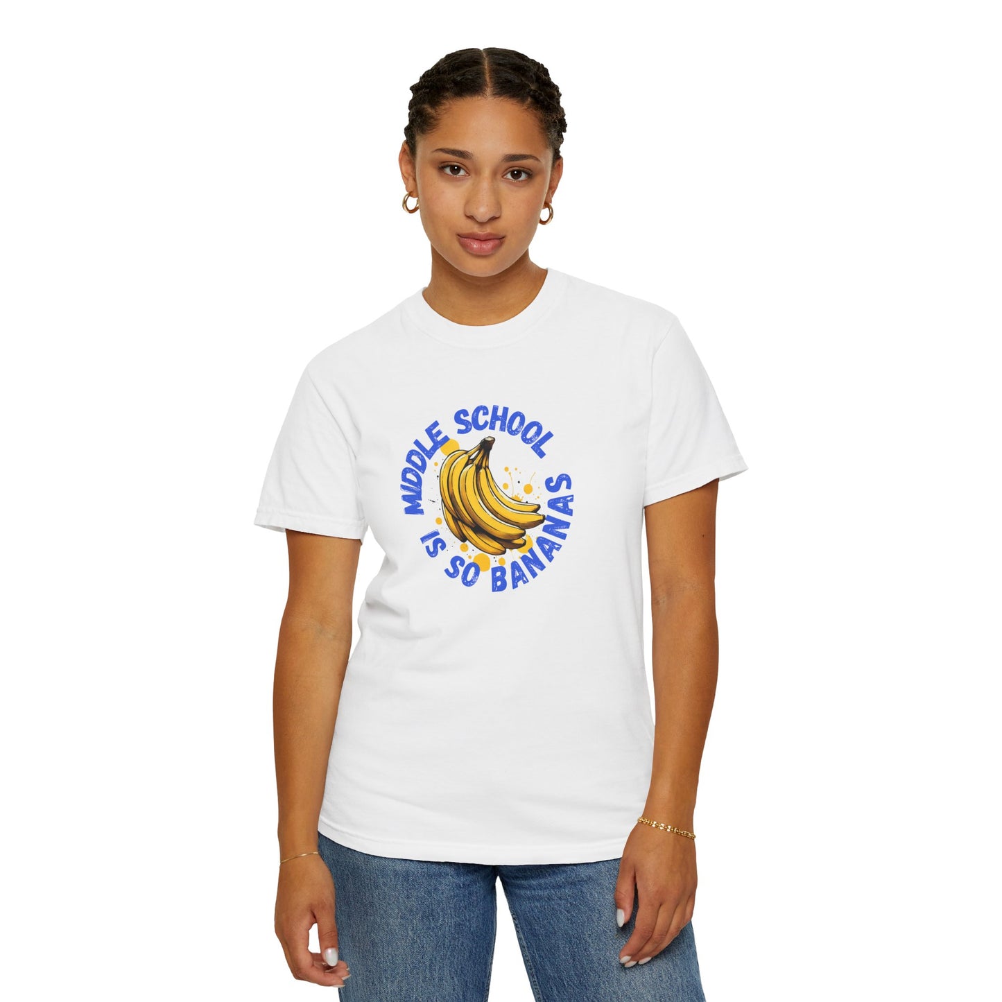 "Middle School Is So Bananas" Banana Graphic Tee