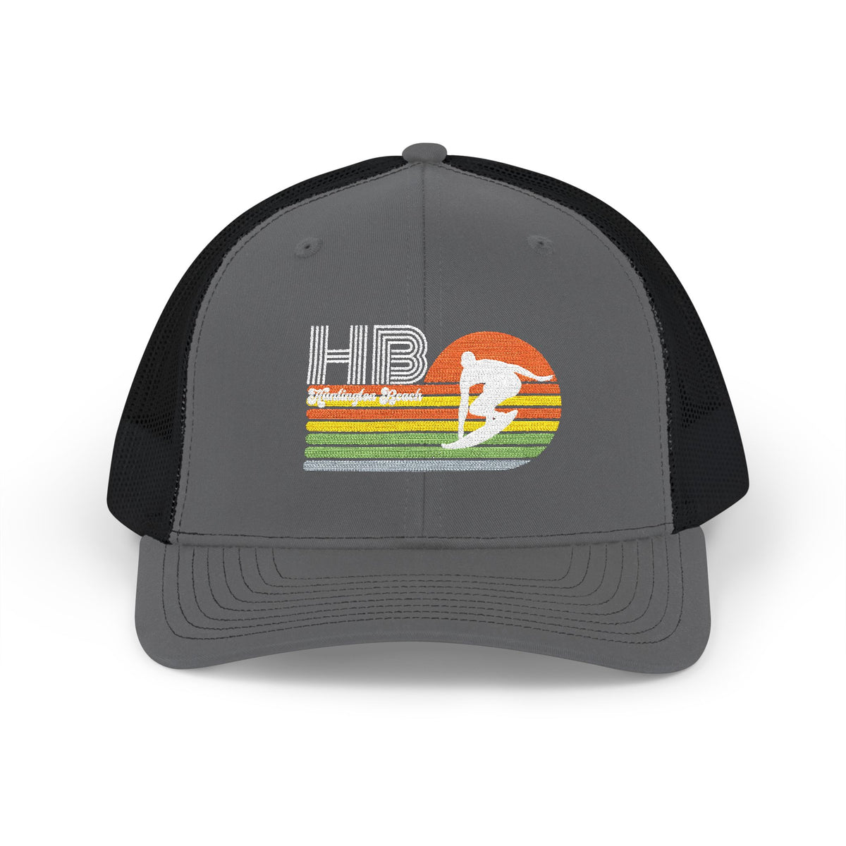 Huntington Beach Surf Retro Trucker Cap