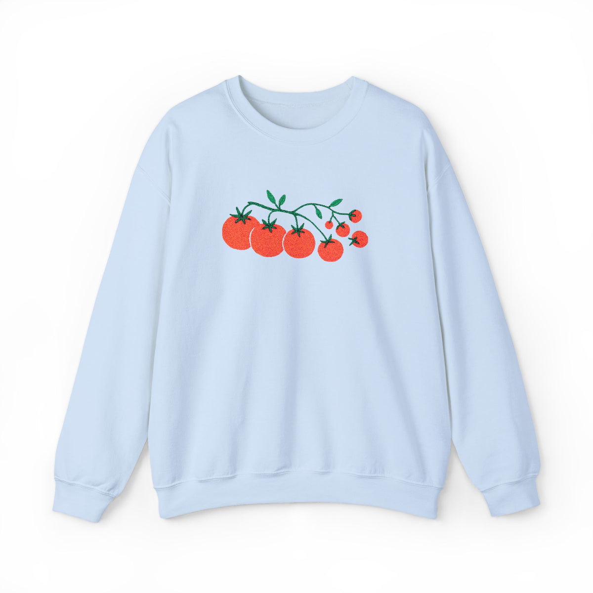 Cherry Tomato Vine Embroidered Sweatshirt